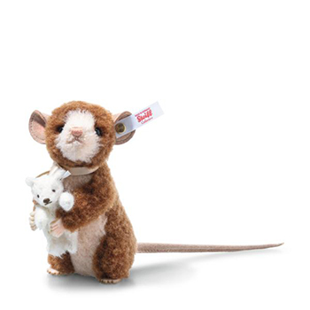 Steiff Paul Mouse with Petsy Teddy Bear